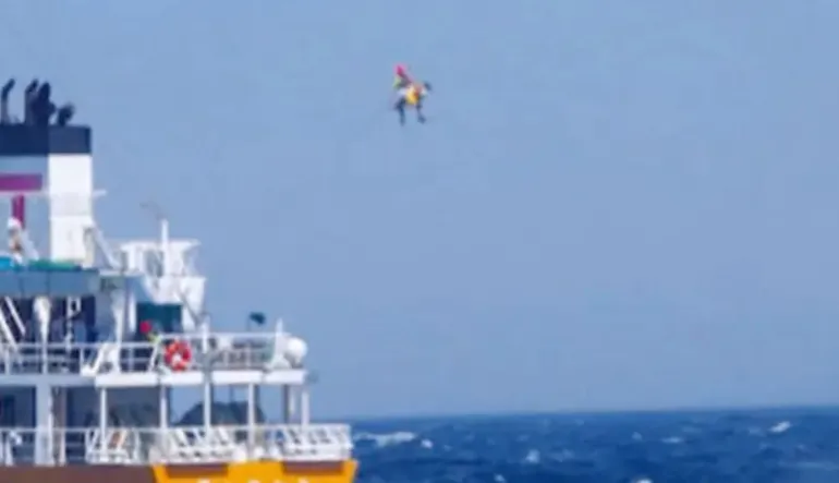 Simitle Yüzmeye Giden Bir Kadın 80 Km Açıkta Kurtarıldı