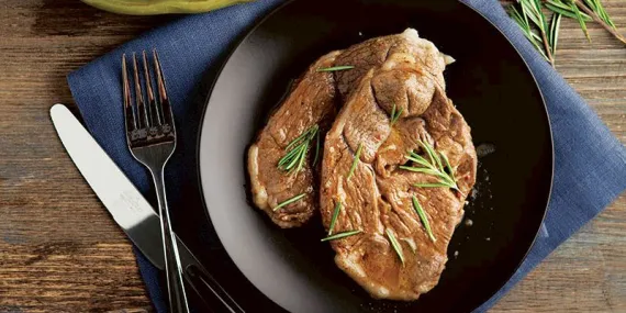 Soslu kuzu külbastı