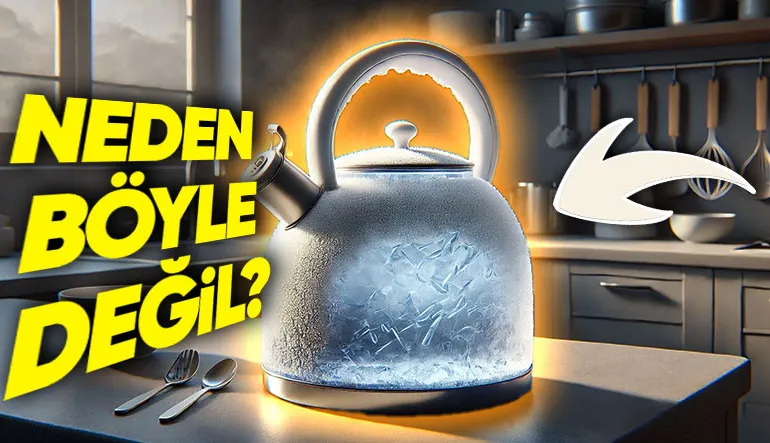 Suyu Saniyeler İçinde Kaynatan Bir Kettle Varken Aynı Hızda Soğutan Cihazlar Neden Yapılamıyor?