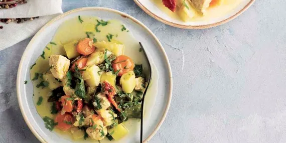 TAVUKLU KIŞ SEBZELERİ GÜVECİ