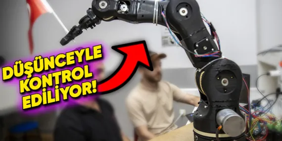 Türk Araştırmacılar, ALS Hastaları İçin Düşünceyle Kontrol Edilen Yapay Zekâ Destekli Robotik Kol Geliştirdi!
