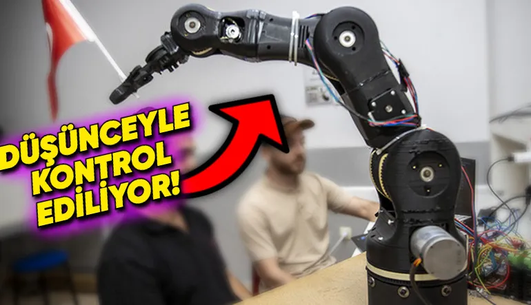 Türk Araştırmacılar, ALS Hastaları İçin Düşünceyle Kontrol Edilen Yapay Zekâ Destekli Robotik Kol Geliştirdi!
