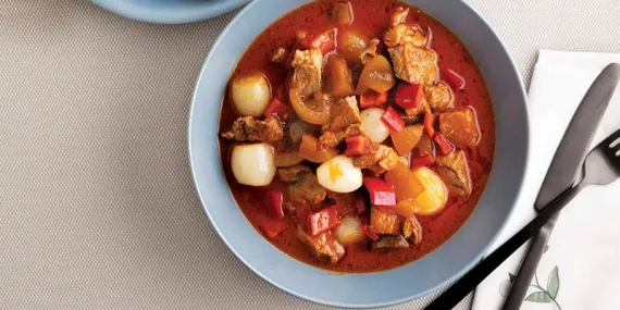 YEŞİL DOMATES TURŞULU KAVURMA