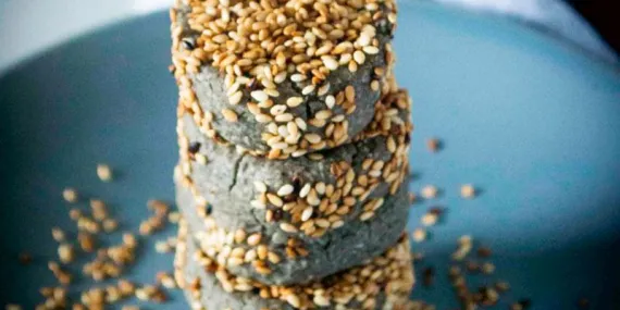 Zeytin ezmeli tuzlu glütensiz kurabiye