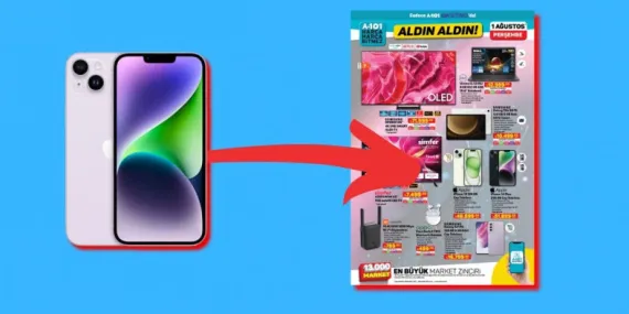 A101’e iPhone 15 Geliyor! 1 Ağustos 2024 A101 İnternete Özel Aldın Aldın Kataloğunda Öne Çıkan Elektronik Ürünler