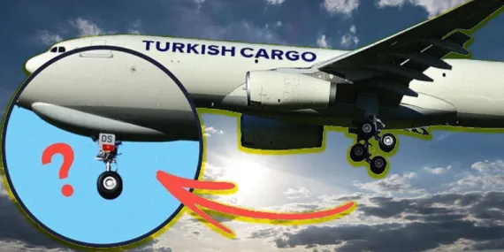 Airbus A330-200F Kargo Uçağının Burun Dişlisinde Neden Bir Yumru Var, Ne İşe Yarıyor?