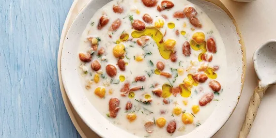 Barbunya Fasulyeli Soğuk Çorba