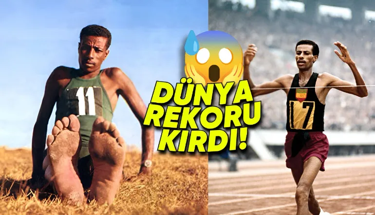 Çıplak Ayakla Koşarak Dünya Rekoru Kıran Etiyopyalı Olimpiyat Şampiyonu Abebe Bikila’nın Etkileyici Hikâyesi