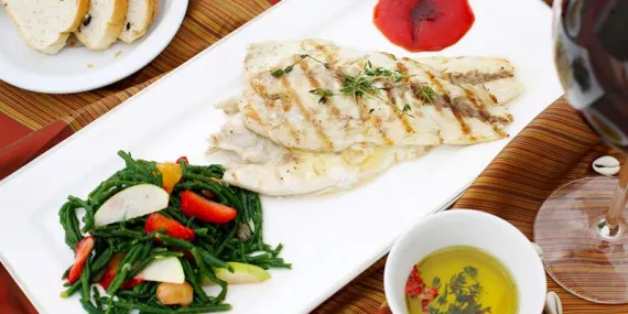 Deniz Börülceli Çipura Salatası