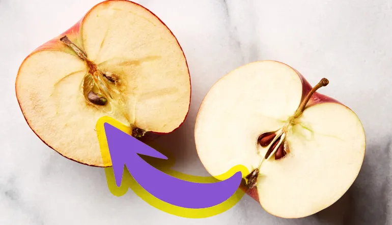 Elma Gibi Bazı Meyveler Neden Kesildikten Hemen Sonra Kararır?