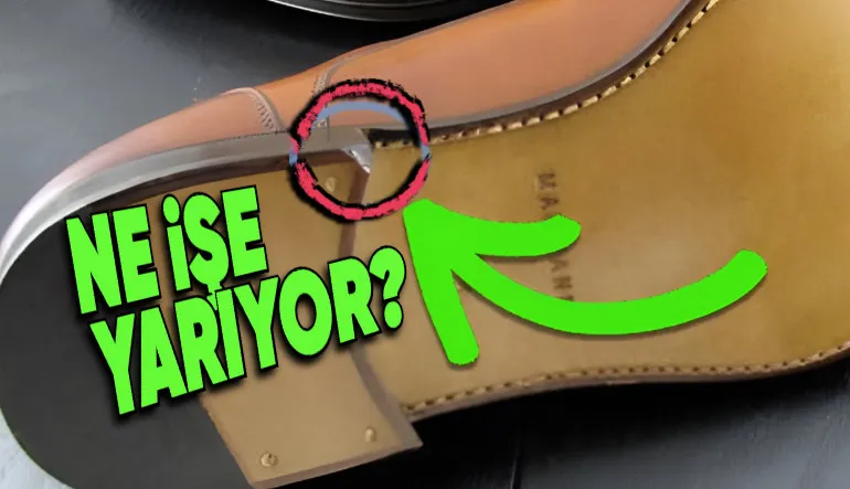 Eskiden Erkeklerin Giydiği Ayakkabıların Topuğunda Neden Böyle Bir Kesik Vardı? İşlevi Büyükmüş!