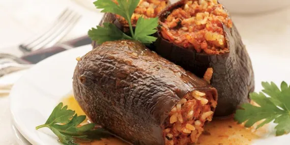 Kurutulmuş Patlıcan Dolması