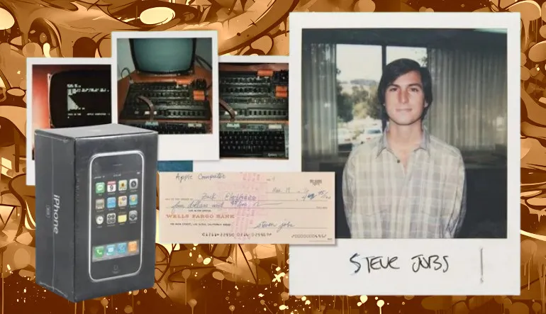 Steve Jobs Müzayedesi Başladı: İşte Satılan Ürünlerden Bazıları