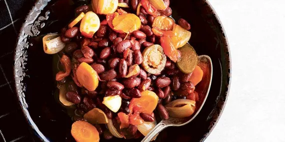 Tarçınlı kırmızı fasulye