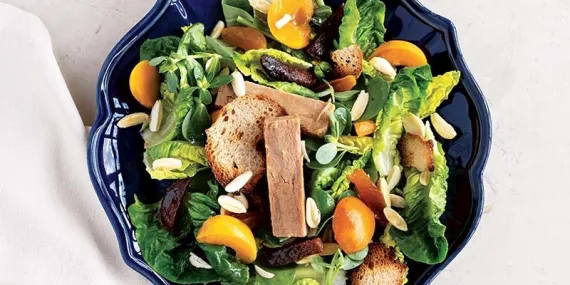 Ton Balıklı Ve Kayısılı Salata