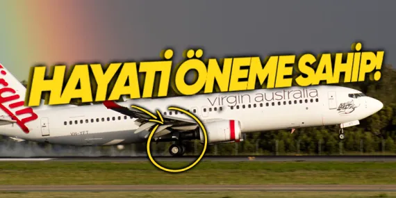 Uçakların Önce Arka Tekerlekleri Üzerine İnmesinin Hayati Derecede Öneme Sahip Nedeni