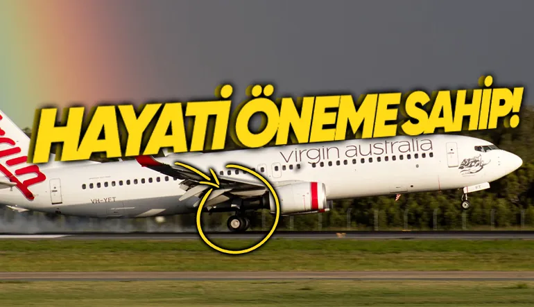 Uçakların Önce Arka Tekerlekleri Üzerine İnmesinin Hayati Derecede Öneme Sahip Nedeni
