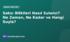 Saksı Bitkileri Nasıl Sulanır? Ne Zaman, Ne Kadar ve Hangi Suyla?